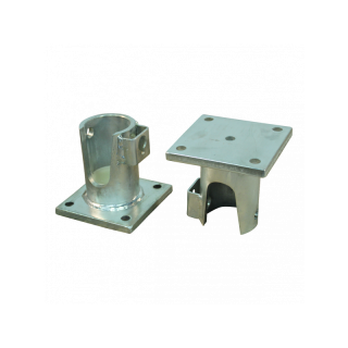 pièce de jeu de rotules articulées pour remorque tribenne support de rotule gauche dimension intérieure 50,15mm