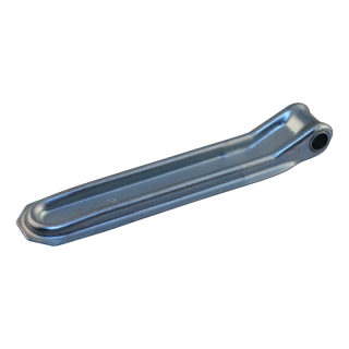 charnière de ridelle profil en M zingué 310mm