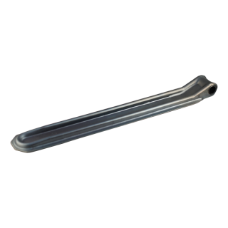 charnière de ridelle profil en M zingué 410mm