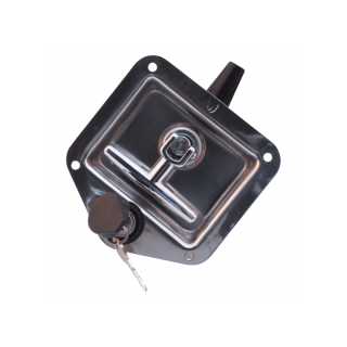 serrure de coffre inox avec joint en caoutchouc