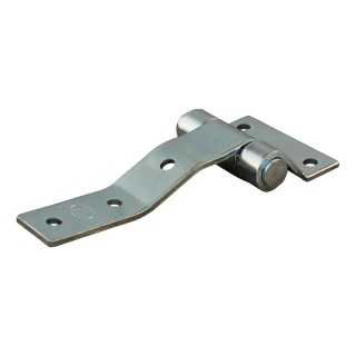 charnière de porte 61 x 140mm lame de charnière galvanisé non démontable
