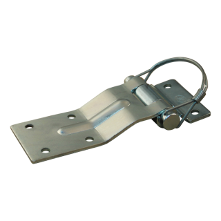 charnière de porte 61 x 148mm lame de charnière galvanisé démontable