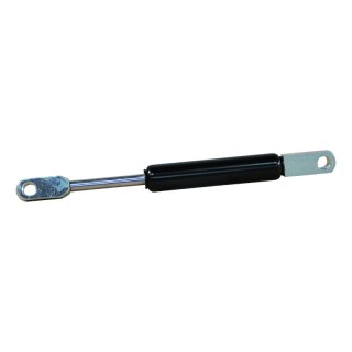 vérin à gaz de pression (G) 08-19 Pan de balle DIN 71805 13mm M8, y compris support de clip retenue à l'extérieur. Monté. PF30 250mm 572mm 175N