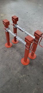 4 Béquilles pour plateau amovible