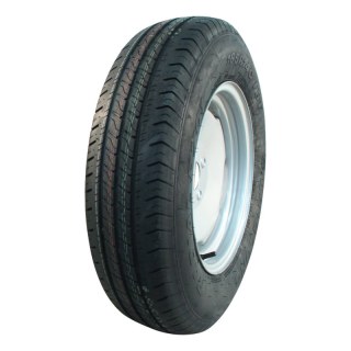 pneu + roue 155/80 R13 4Jx13H ET0 60/100/4 métal R701 M+S gris vert