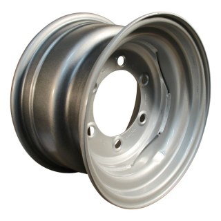 roue 9.00x15.3 ET-5 161/205/6 métal gris argent
