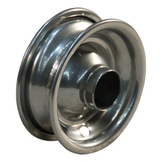 roue 1.25x3.8 (200x50) ET0 roulement à billes 20 alésage pour roulement à billes NL60mm métal gris