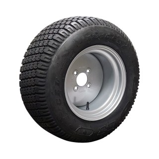pneu + roue 16x6.50-8 5.50x8H2 ET-2 60/100/4 métal HF-213 gris argent