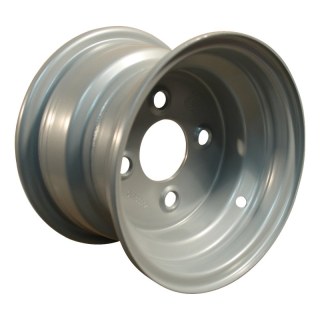 pneu + roue 16x6.50-8 5.50x8H2 ET-2 60/100/4 métal S-2101 gris argent