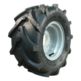 pneu + roue 18x8.5-8 7.00Bx8H2 ET-2 60/100/4 métal TR-317 gris argent
