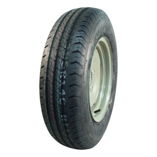 pneu + roue 185 R14C 5Jx14H2 ET0 60/100/4 métal R701 M+S gris argent