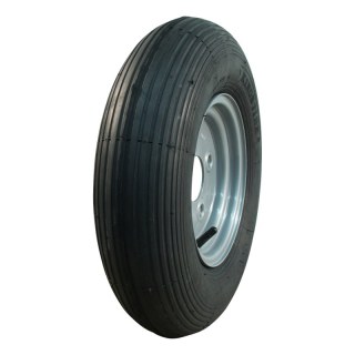 pneu + roue 4.80/4.00-8 2.50Ax8H2 ET-2 60/100/4 métal V-5501A gris argent