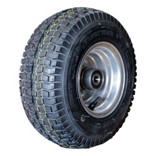 pneu + roue 13x5.00-6 4.50Ax6 ET0 NL90mm métal V-3502 gris