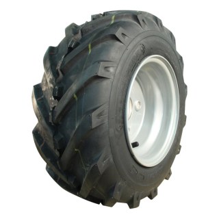 pneu + roue 16x6.50-8 5.50x8H2 ET-2 60/100/4 métal V-8501 gris argent