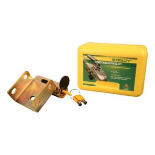 verrou de tête d'attelage montage fixe 3500 kg M14 s'entrouvrant + long clapet conformité standard
