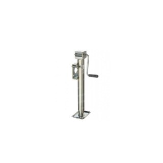 Pied béquille basculante LF Ø57mm 1300kg zingué 250mm 430mm