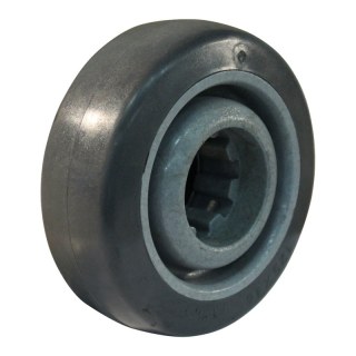 roulette pivotante avec frein 125mm serie 20 ᠆ 15 trou pour boulon roulement à billes