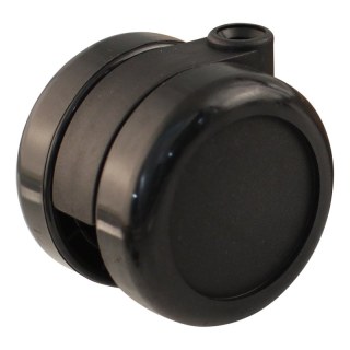 roulette pivotante 90mm série 65-73 draadstift M10 palier lisse