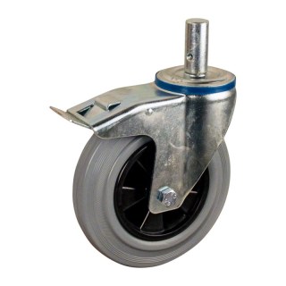 roulette pivotante avec frein 200mm serie 11 ᠆ 15 goupille roulement à rouleaux
