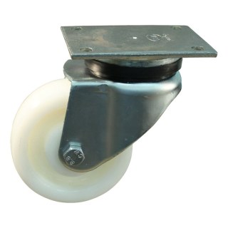 roulette pivotante 150mm serie 33 ᠆ 14 montage de la plaque palier lisse