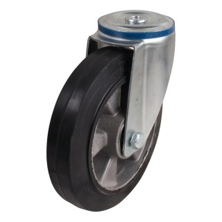 roulette pivotante 160mm série 10 ᠆ 15 trou pour boulon roulement à billes