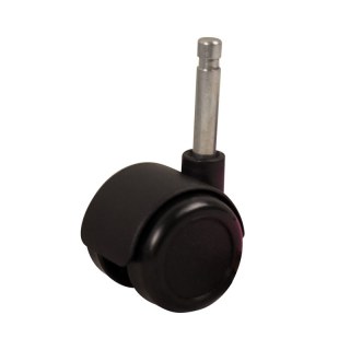 roulette pivotante 40mm série 65 - 68 draadstift M10 palier lisse