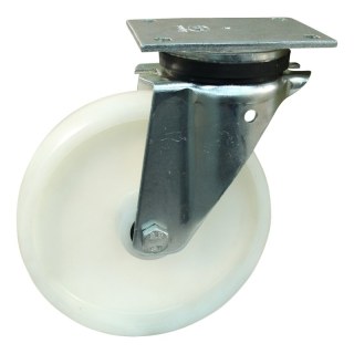 roulette pivotante 200mm serie 34 ᠆ 14 montage de la plaque palier lisse
