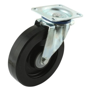 roulette pivotante 200mm série 07 ᠆ 12 plaatbevestiging met uitsparing richtingvastzetter roulement à billes