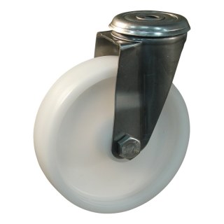 roulette pivotante 100mm serie 34 ᠆ 30 trou pour boulon palier lisse