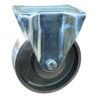 roue fixe 130mm serie 45 ᠆ 91 montage de la plaque palier lisse