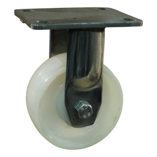 roue fixe 150mm serie 34 ᠆ 32 montage de la plaque palier lisse