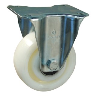 roue fixe 160mm serie 33 ᠆ 16 montage de la plaque palier lisse