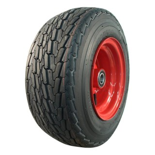 pneu + roue 16.5x6.5-8 5.50Bx8H2 ET0 NL100mm métal KT-705 Rouge