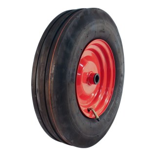 pneu + roue 3.50-8 2.50Ax8H2 ET0 NL69mm métal V-8502 Rouge