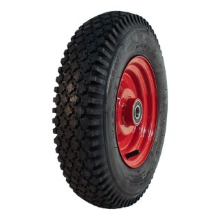pneu + roue 4.80/4.00-8 2.50Ax8H2 ET0 NL100mm métal S-2202 Rouge