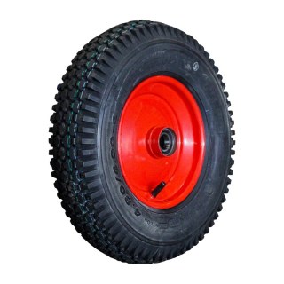pneu + roue 4.80/4.00-8 2.50Ax8H2 ET7 roulement à billes Ø25 NL88mm métal S-2202 Rouge