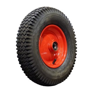 pneu + roue 4.80/4.00-8 2.50Ax8H2 ET7 roulement à billes Ø25 NL88mm métal S-2202 Rouge