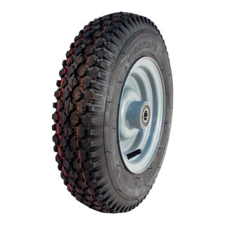 pneu + roue 4.80/4.00-8 3.00Dx8H2 ET0 NL100mm métal V-6602 gris