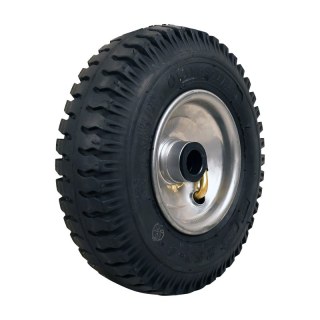 pneu + roue 2.50-4 2.10x4 ET0 roulement à rouleaux Ø20 NL50mm métal V-6606 gris argent