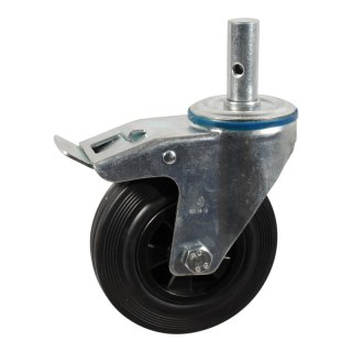 roulette pivotante avec frein 160mm série 01 ᠆ 15 goupille roulement à rouleaux