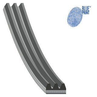 Courroie trapézoïdale à nervures