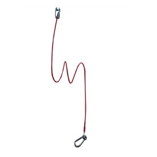 breekkabel met windingen 1200mm fourche avec goupille Rouge