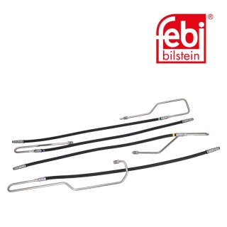 Jeu de conduites hydrauliques pour la commande de transmission