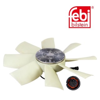 Embrayage hydraulique avec ailettes de ventilateur