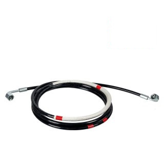 Flexible hydraulique pour dispositif de basculement de cabine avant