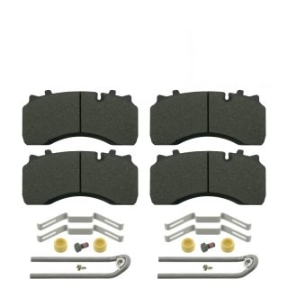 Kit de plaquettes de frein avec monture