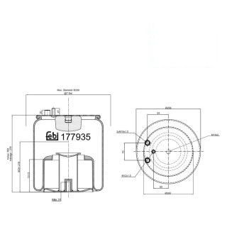 Coussin d air avec piston en acier