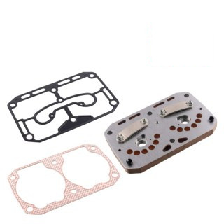 Plaquette de valve/siège de soupape pour compresseur avec joints