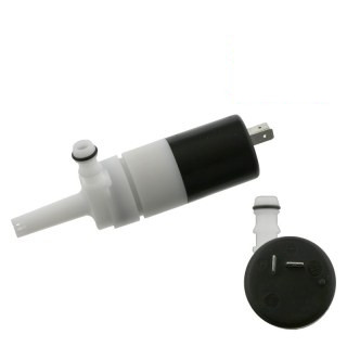 Pompe de lave-glace pour système lave-glaces et de nettoyage de phares