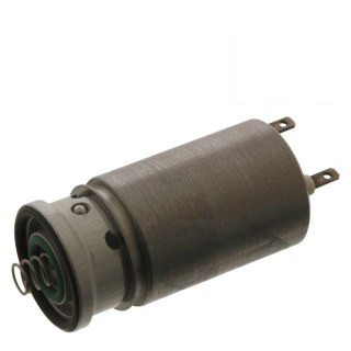 Électrovanne pour engrenage avec séparateur, avec connecteur central